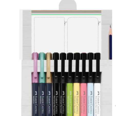 Juego creativo para caligrafía 12 unidades. Faber Castell