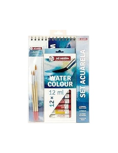 Art Creation Set Acuarela Paso a Paso