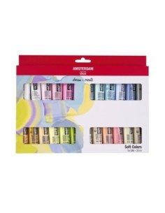 Amsterdam Soft Colors 24x20ml