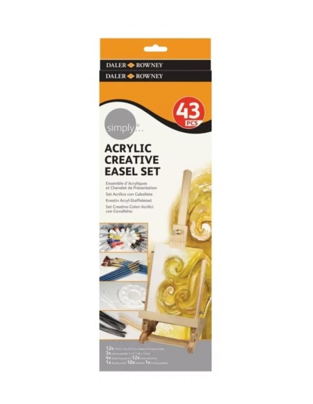 Simply Acrylic Creative Easel Set