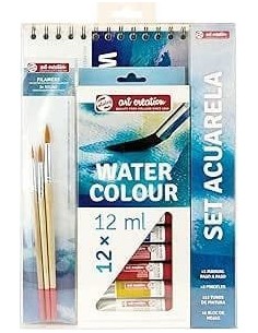 Art Creation Set Acuarela Paso a Paso