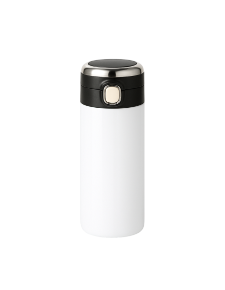 Termo Blanco con Tapa Hermética