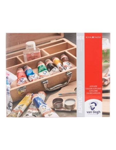 Van Gogh Caja de Acrilicos