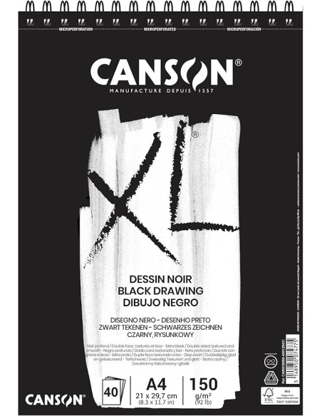 Canson XL Negro A4