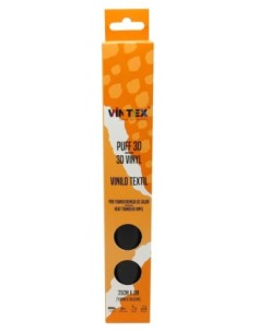 Vintex vinilo textil Puff 3D 25cm x 1m