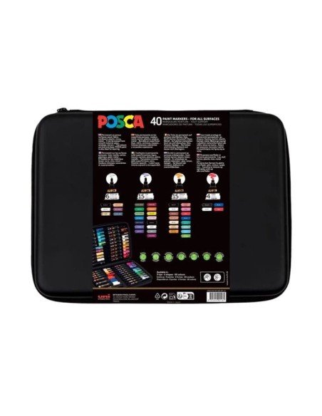 Posca Maleta Premium 40 p