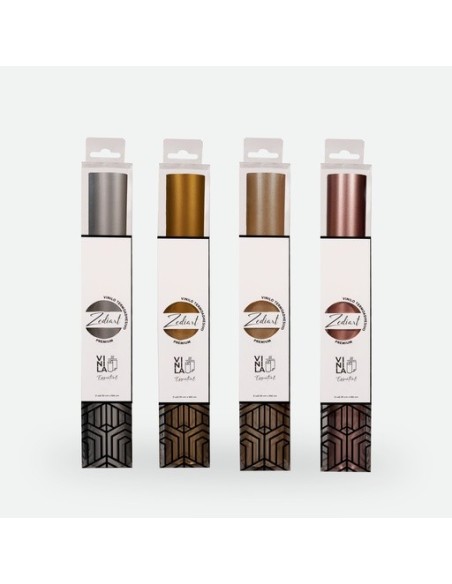 Zediart vinilo textil metallics