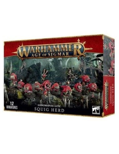 Warhammer Age of Sigmar Gloomspite Gitz Squig Herd