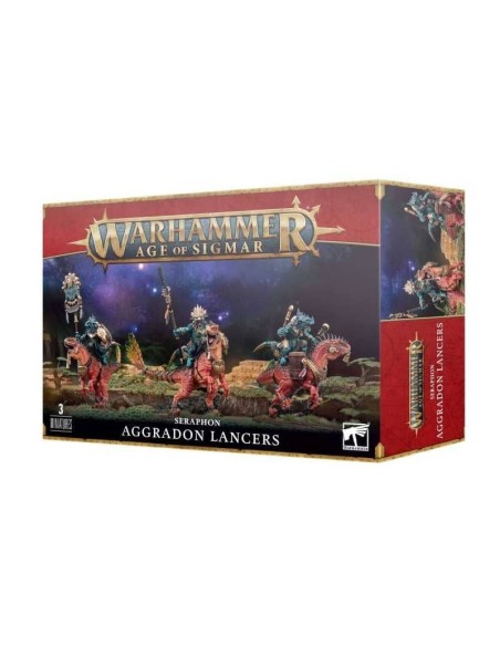 Warhammer Age of Sigmar Seraphon Aggradon Lancers