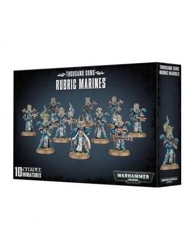 Warhammer 40,000 Thousand Sons Rubric Marines