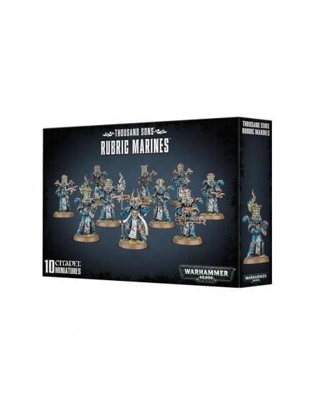 Warhammer 40,000 Thousand Sons Rubric Marines