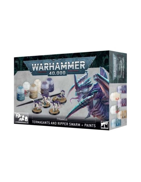 Warhammer 40,000 Termagants and Ripper Swarm and Paints