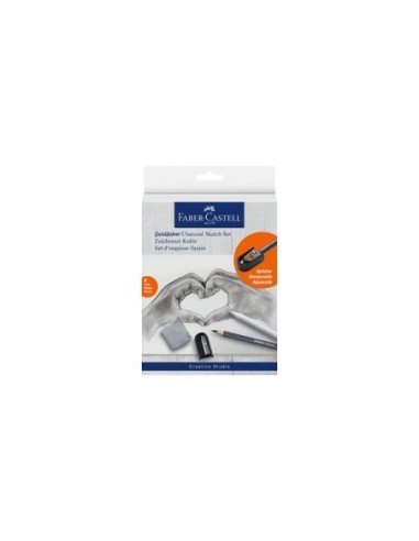 Faber Castell Goldfaber Charcoal Sketch Set