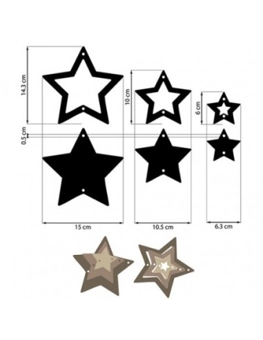 Stamperia The Owl´s House Stars