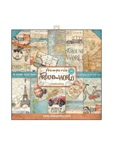 Stamperia Colección Around The World