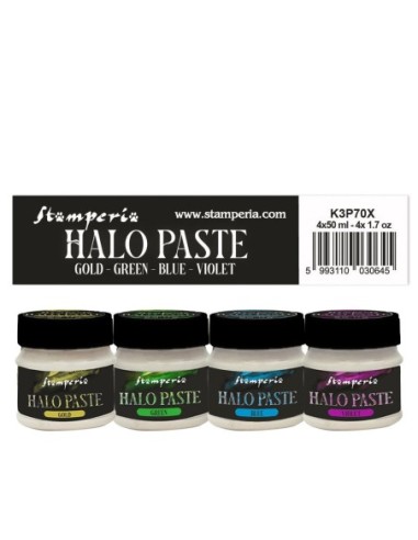 Stamperia Pack Halo Paste