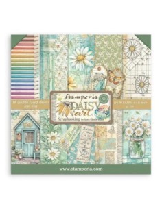 Stamperia Colección Daisy Art Scrapbooking