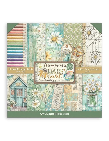 Stamperia Colección Daisy Art Scrapbooking