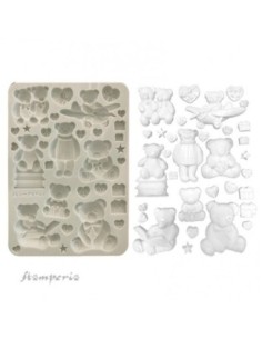 Stamperia Molde Silicona Ositos