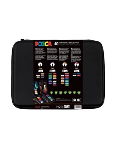 Posca Maleta Premium 40 p