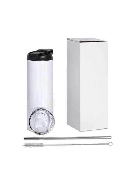 Vaso Termico Blanco Brillo