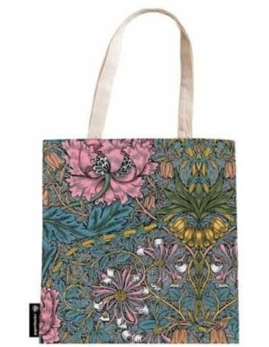 Paperblanks Totebag Morris Pink Honeysuckle
