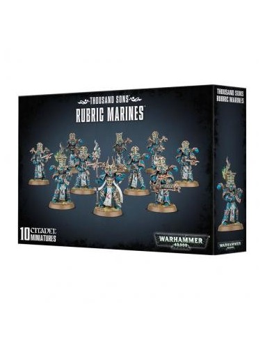 Warhammer 40,000 Thousand Sons Rubric Marines