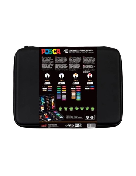 Posca Maleta Premium 40 p