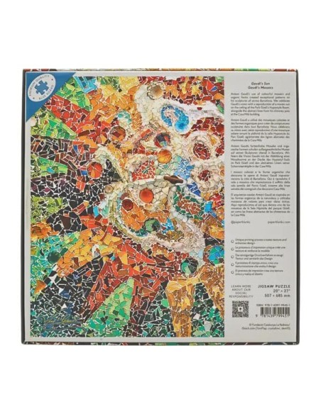 Paperblanks Puzzle Gaudi's Sun