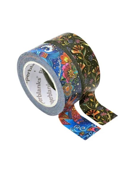 Paperblanks Washi Tape Celestial Magic y Wild Flowers