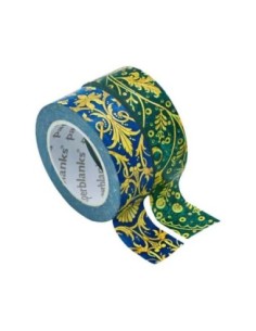 Paperblanks Washi Tape Emerald Flower y Silk Sky