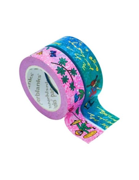 Paperblanks Washi Tape Astrid Lindgren y Pippi Longstocking
