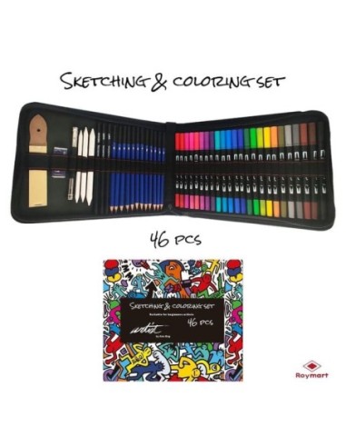 Artist Sketchin & Coloring Set