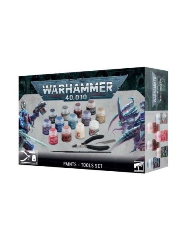 Warhammer 40,000 Paints and Tools set