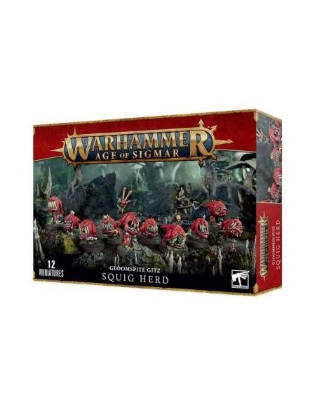 Warhammer Age of Sigmar Gloomspite Gitz Squig Herd