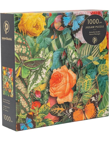 Paperblanks Puzzle Butterfly Garden