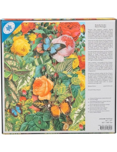 Paperblanks Puzzle Butterfly Garden