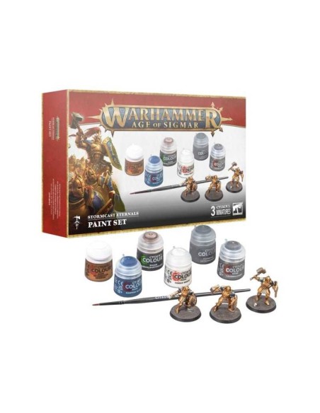 Warhammer Age of Sigmar Stormcast Eternals Paint Set