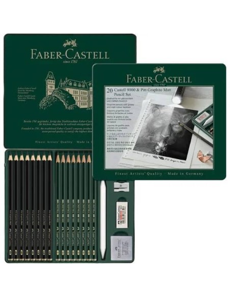 Faber Castell 9000 Pitt Graphite Matt