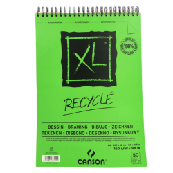 canson, block de dibujo reciclado, A3,160g