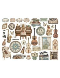 Stamperia Die Cuts Symphony 2