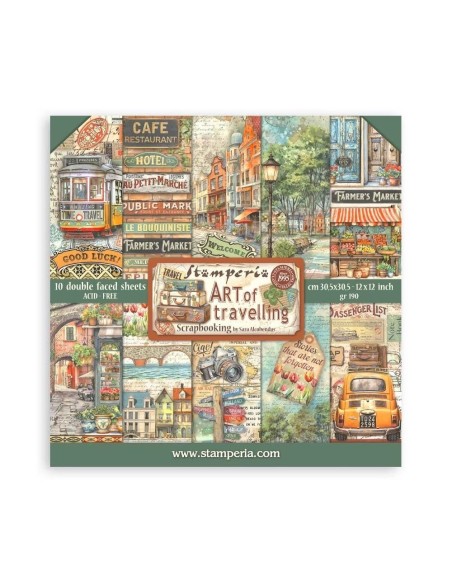 Stamperia Colección Art Of Traveling