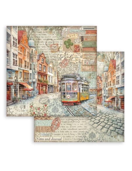 Stamperia Colección Art Of Traveling