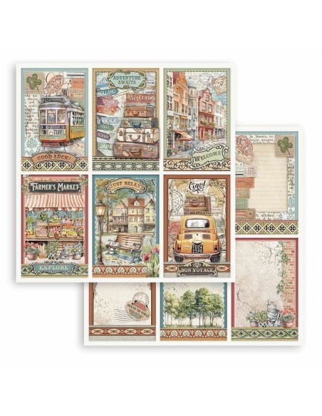 Stamperia Colección Art Of Traveling