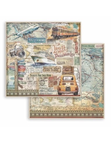 Stamperia Colección Art Of Traveling