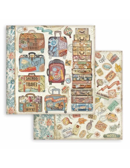 Stamperia Colección Art Of Traveling