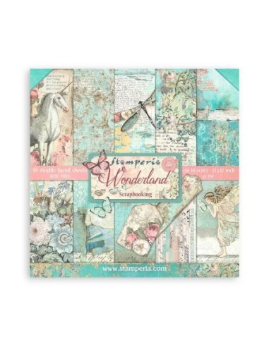 Stamperia Colección Wonderland
