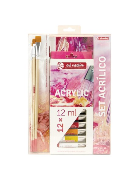 Art Creation Set Acrílico Paso a Paso