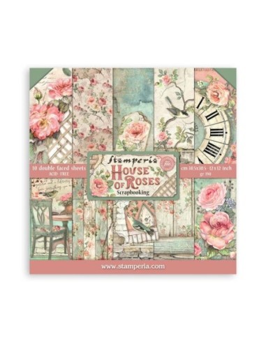 Stamperia Colección House Of Roses
