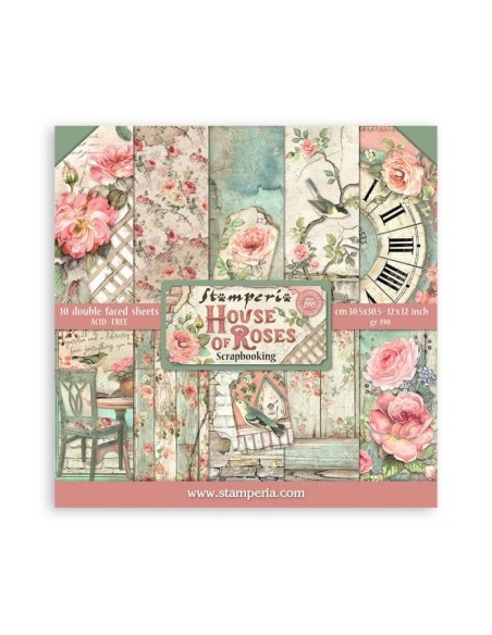 Stamperia Colección House Of Roses